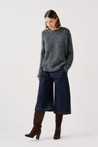 Mgrace2 sweater dark grey woman