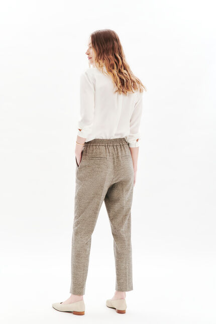 Pdanny trousers taupe woman