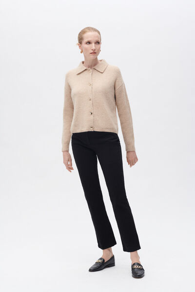 Pull maureena marron femme