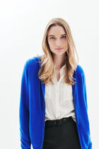 Basila cardigan electric blue woman