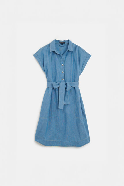 Abito Kelly denim baby blu donna