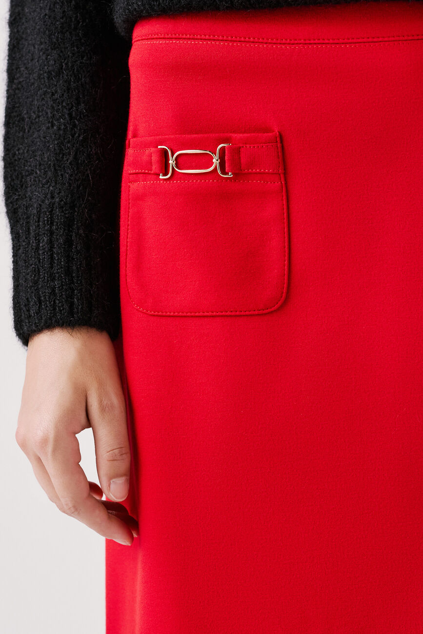 Jupe Jaddy rouge femme