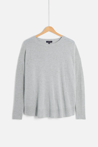 pull gabriela gris clair femme
