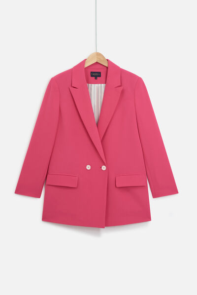 blazer clea rose fushia femme
