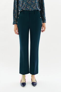 pantalon palissade bleu canard femme Pantalon palissade bleu canard femme