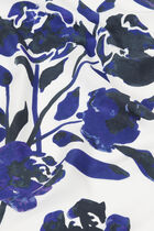 Laetitia 100% silk scarf black woman