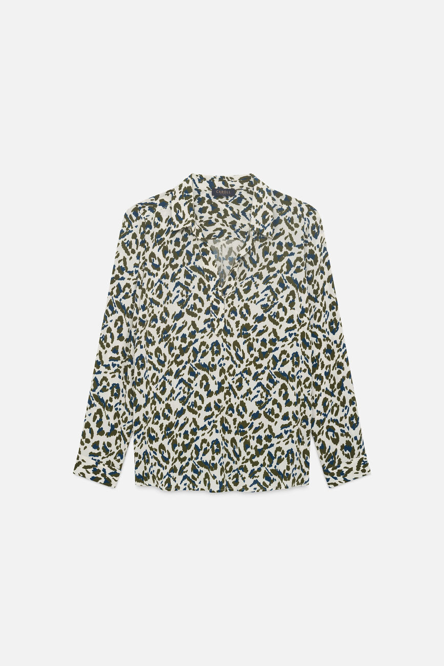Blouse Lovely beige femme