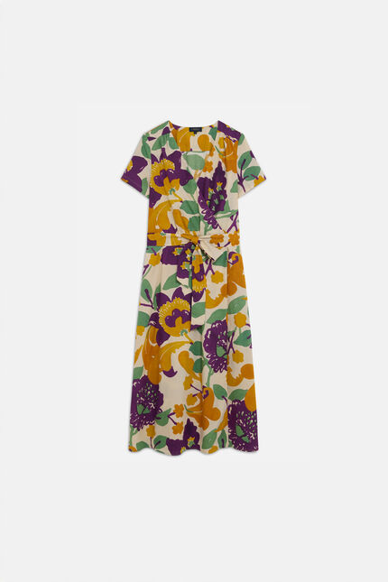 Robe rybie rose framboise femme