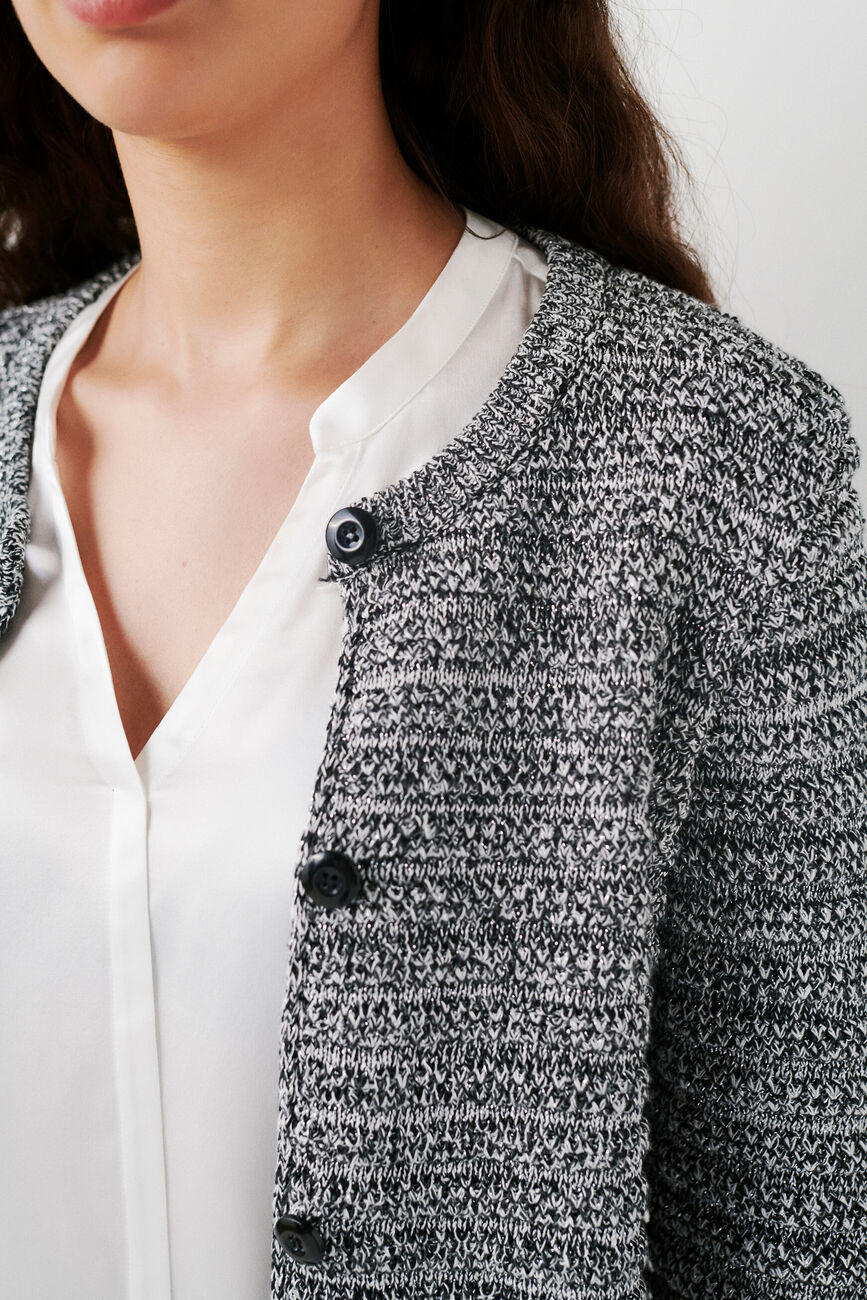 Gilet cecile noir femme