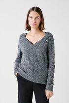 Sweater mstanley dark grey woman