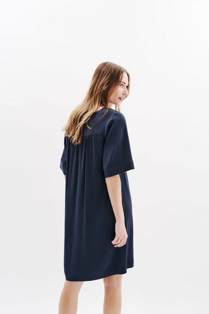 Kleid Rnoe marineblau damen