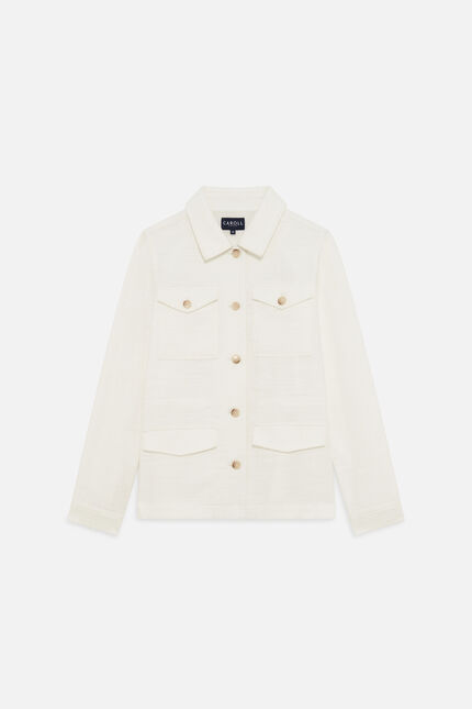 Veste Grace2 ecru femme
