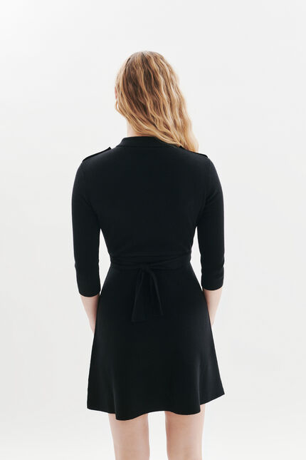 Jurk Rmargaux zwart vrouw
