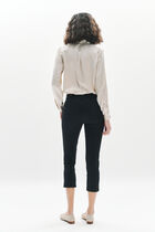 Mason cropped pants black woman
