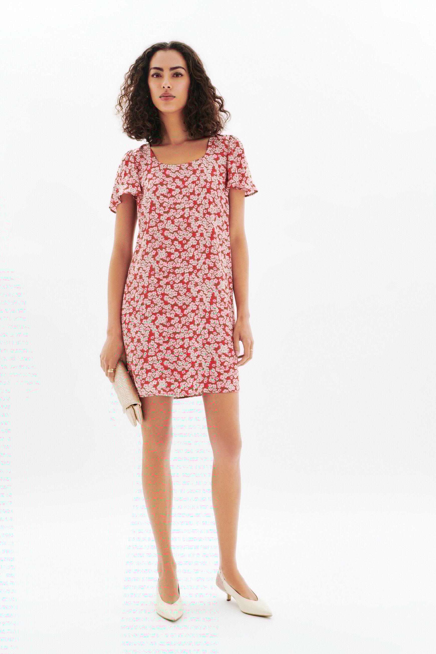 Robe Rufina rouge femme