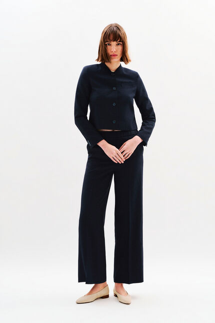 Veste Viaduc bleu marine femme