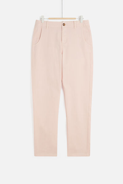 Pantaloni Melody rosa chiaro donna