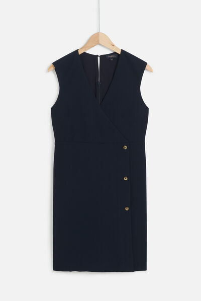 Robe rosie bleu marine femme