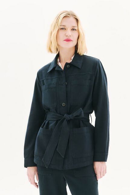 Veste Saharienne Vkelly2 noir femme