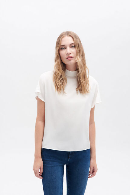 T-shirt telvira ivoire femme