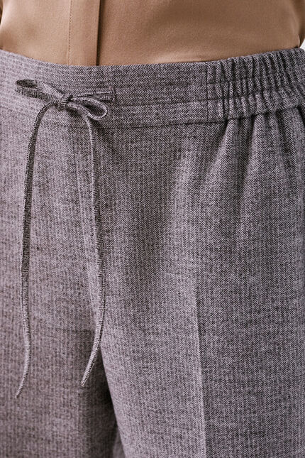 Pantalon pdanny taupe femme