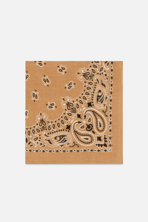 Foulard Ladana camel femme