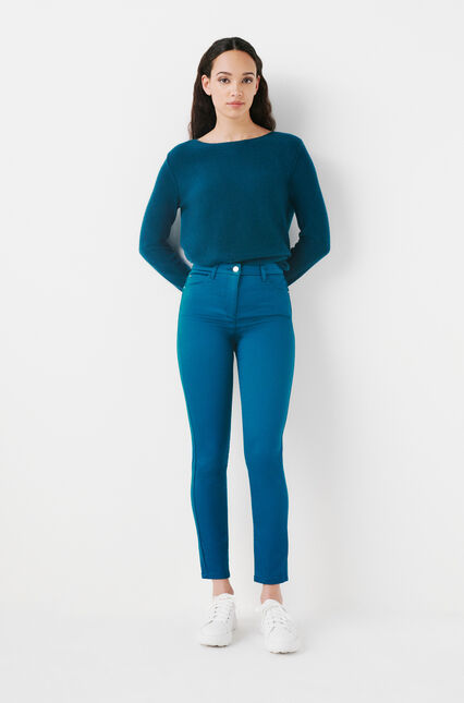 pantalon tony bleu canard femme