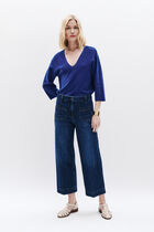 Perkins trousers double stone denim woman