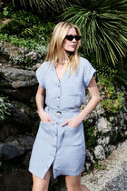 Jemila skirt sky blue woman