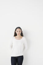 tbasico t-shirt white woman
