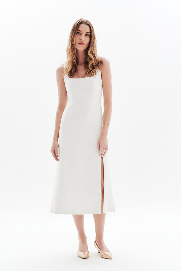 Kleid Reina naturfarben damen