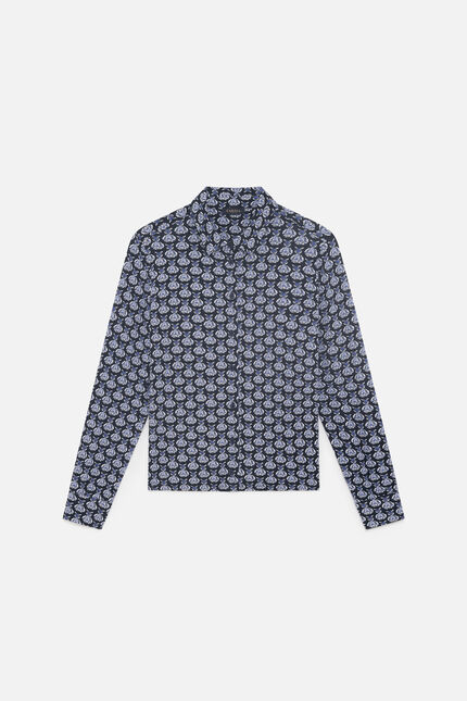 T-shirt Tjustine denim stone damen