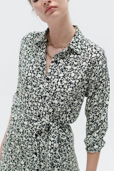 robe tonia ivoire femme