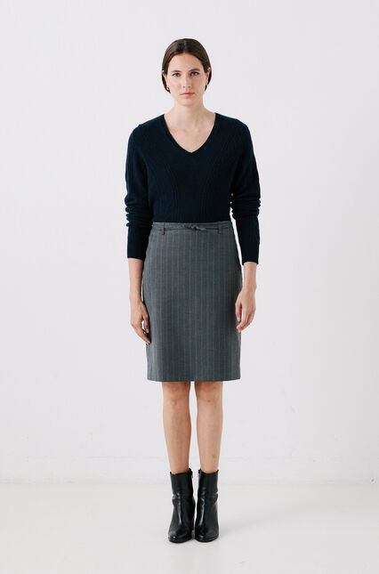 Jupe johanna1 gris fonce femme