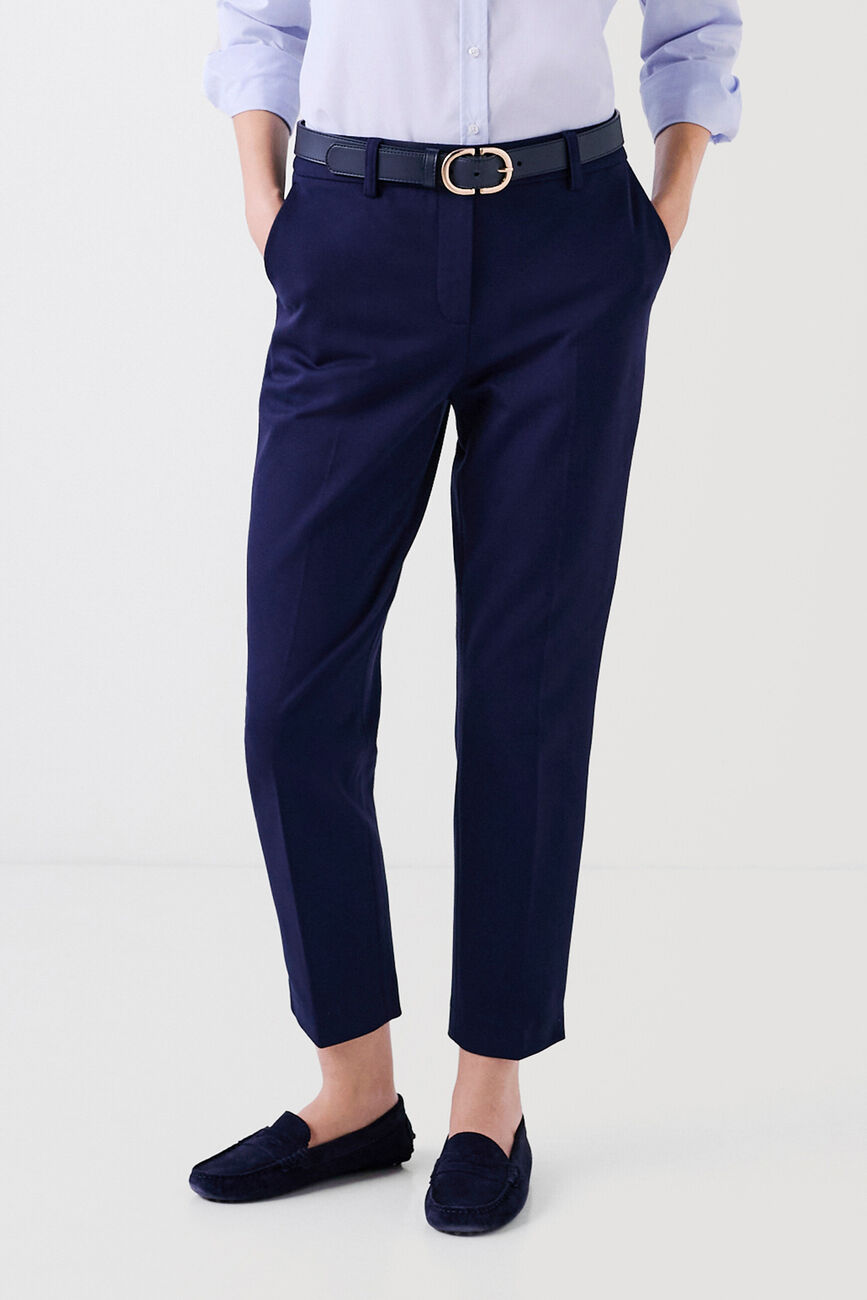 Pantalon psidik bleu marine femme