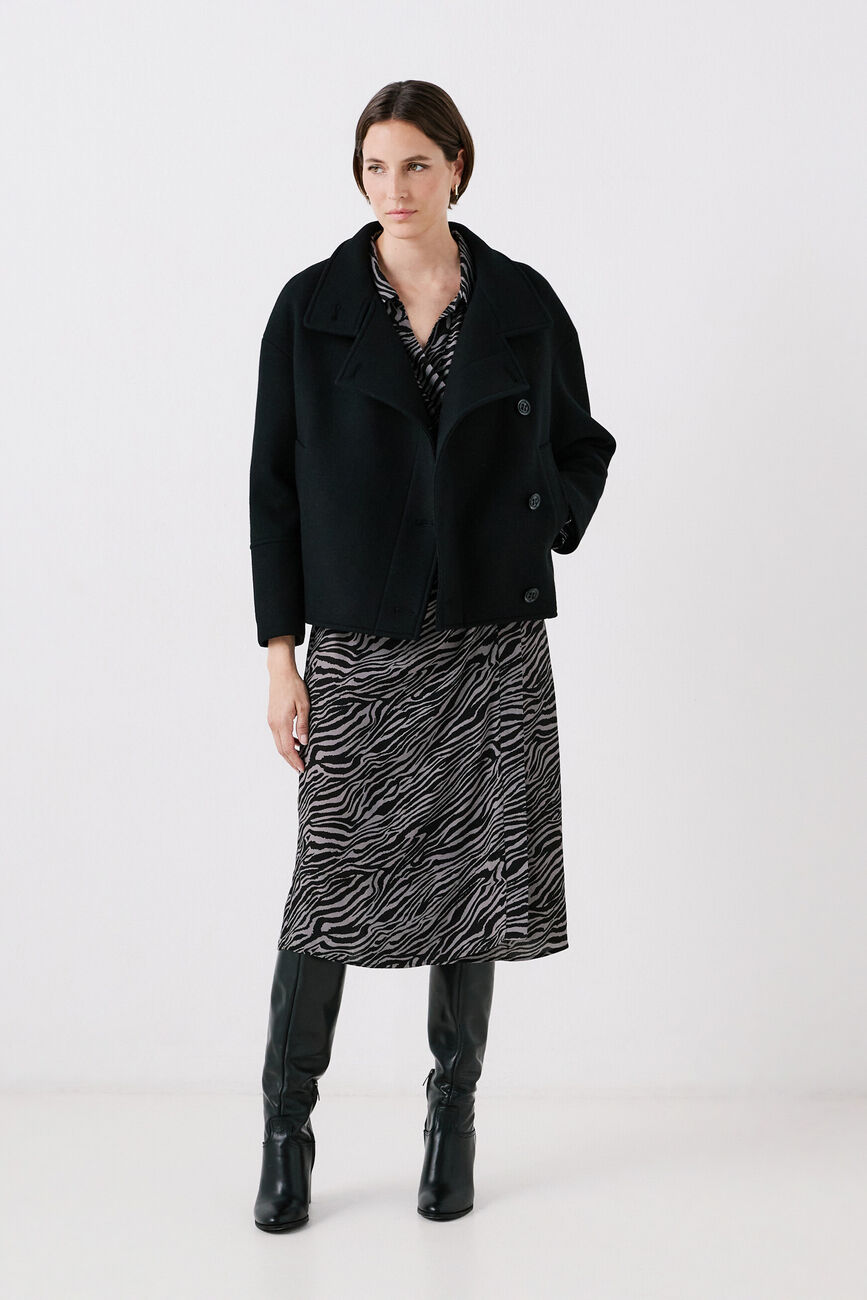 Coat gsofar black woman