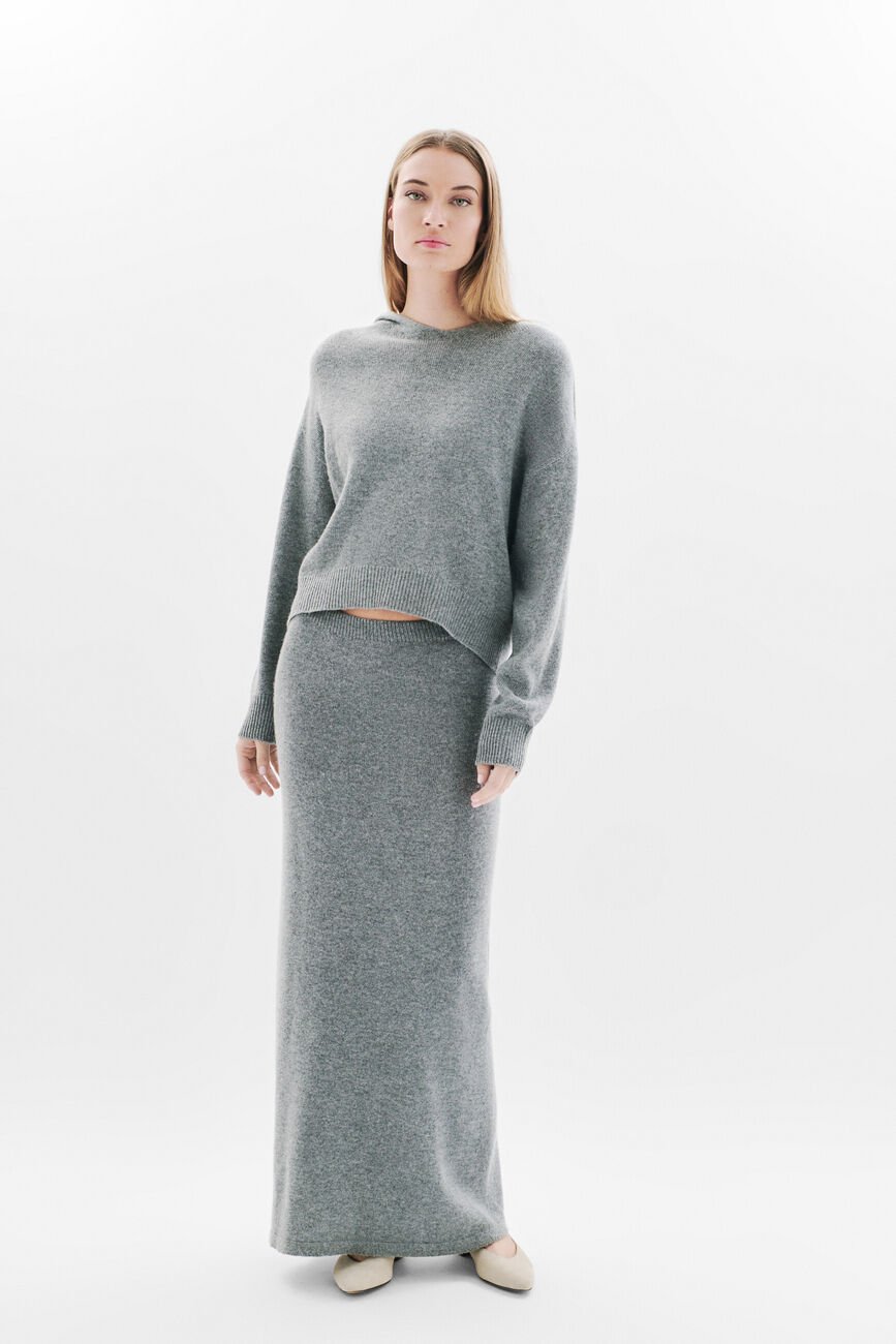 Jlorenzo skirt grey woman