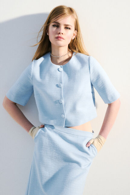 Bluse Cmilly himmelblau damen