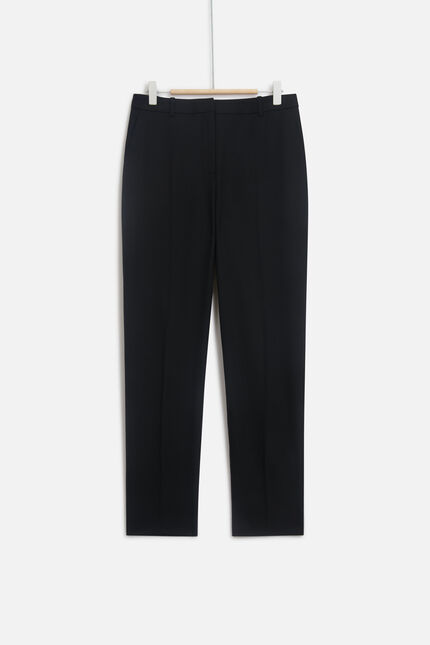 pantalon sidiki uni noir femme