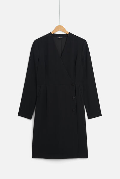 robe madelon noir femme