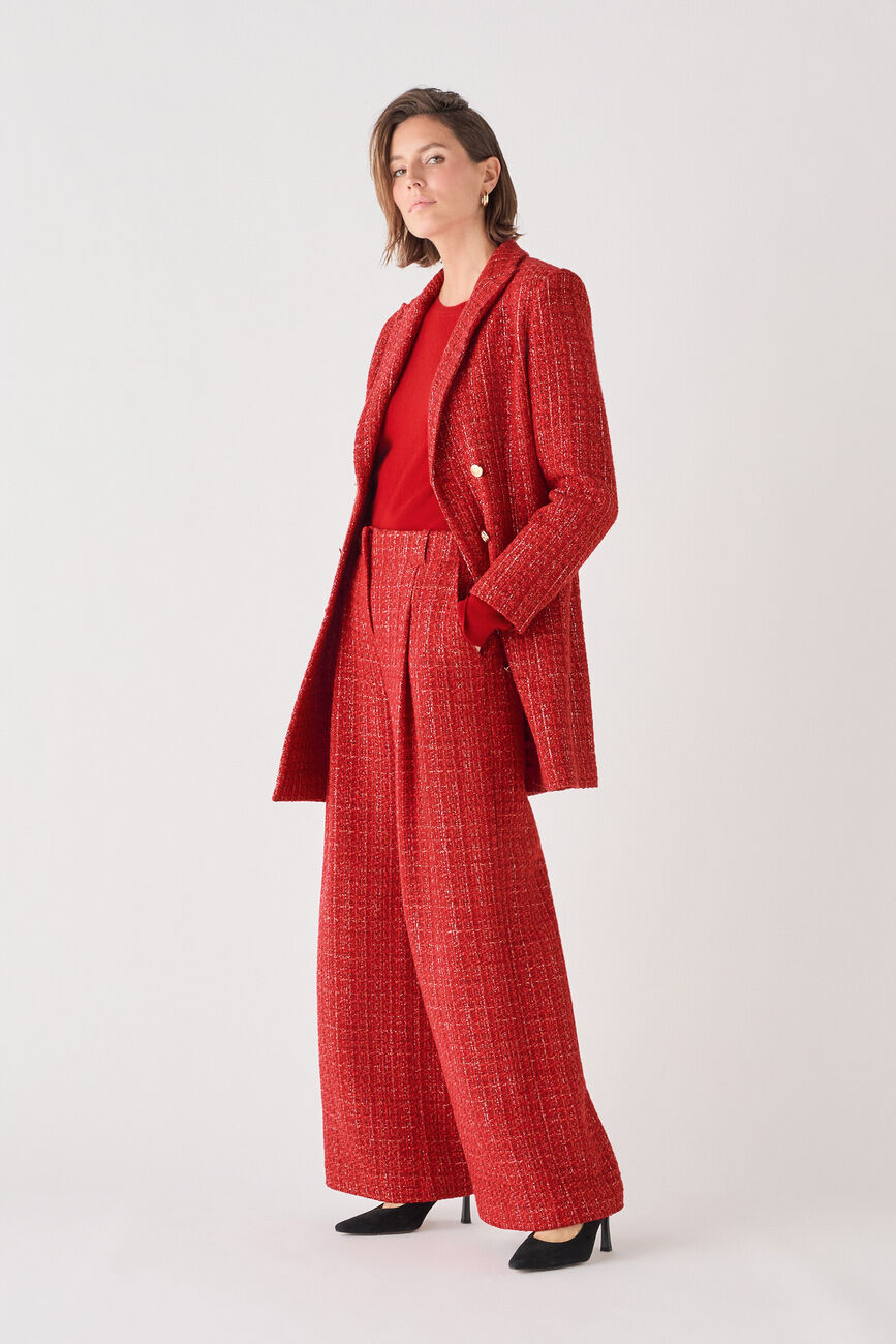 Veste Vchristmasl rouge femme