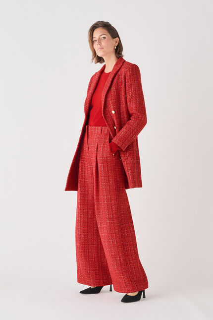 Veste Vchristmasl rouge femme