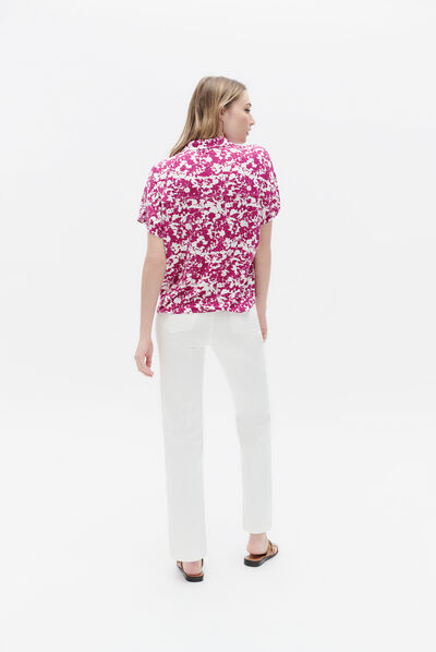 Tee-shirt isabella violet femme