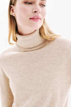 Dylan b 100% cashmere sweater sand woman