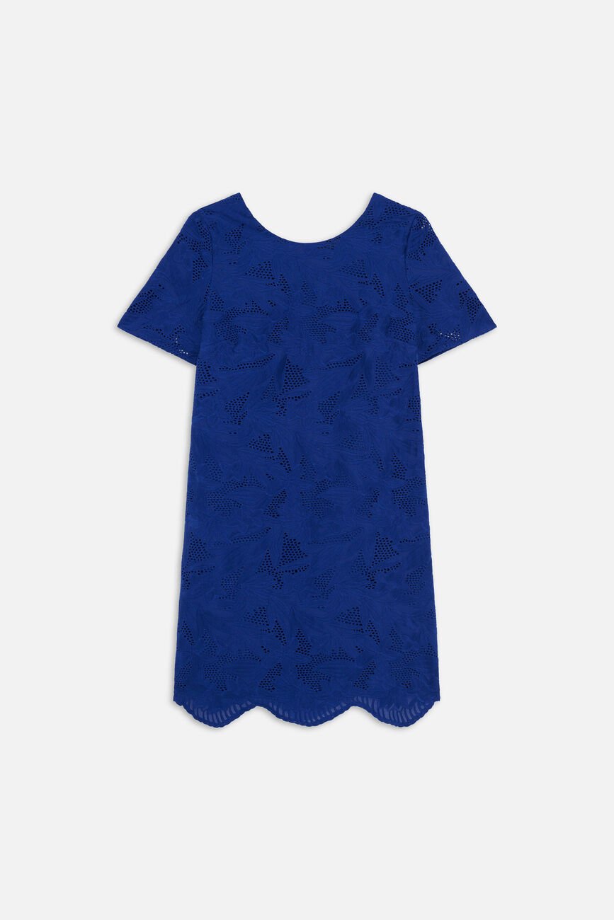 Vestido Rcalvie azul real mulher