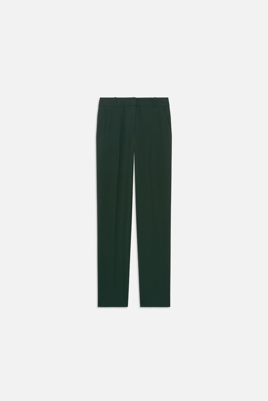 Pantalon pclement2 vert foncé femme