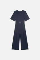 Cpinceau jumpsuit navy blue woman