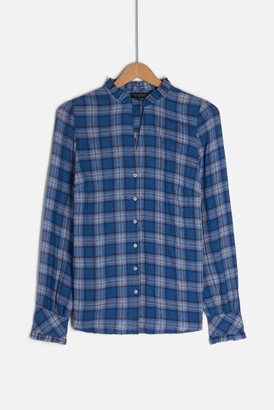 chemisier london bleu denim stone femme