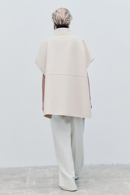 Manteau gina beige femme