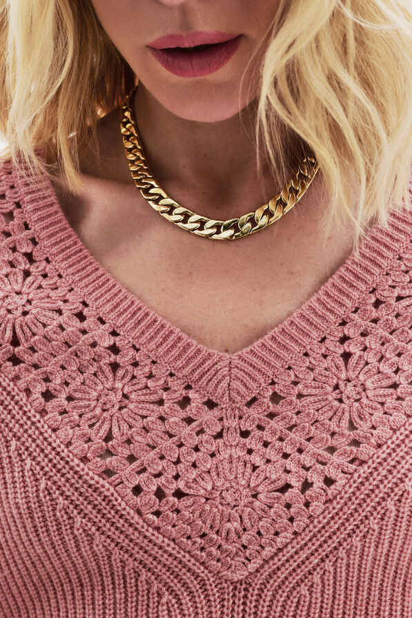 pull mrosa rose pastel femme Pull Mrosa rose pastel femme